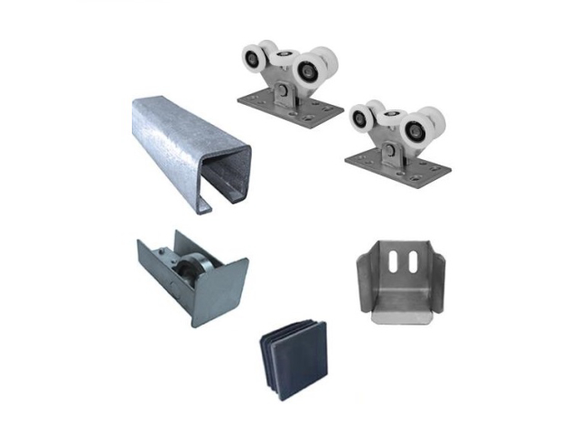 Cantilever sliding gate set up to 4m,NYLON 60x60mm